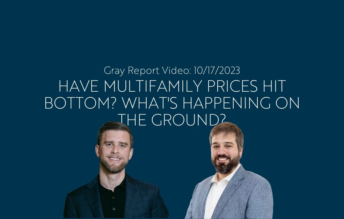 multifamily prices hit bottom
